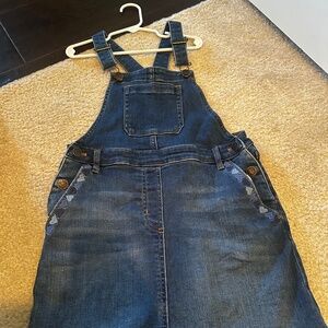 Jcrew denim dress for girls